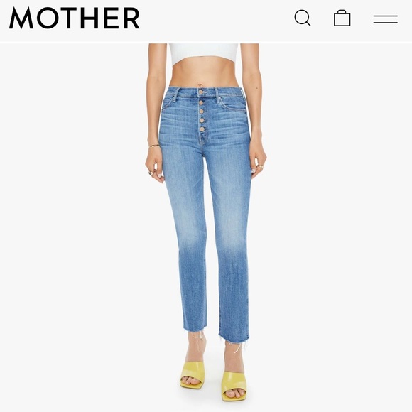 Moving: Closet Clean Out! MOTHER the Pixie Dazzler Ankle Fray in Shoot to Thrill - Picture 1 of 6